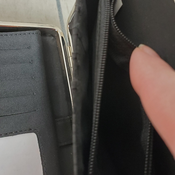 Retro Wallet Clutch Embellished Western Brown - Picture 10 of 14